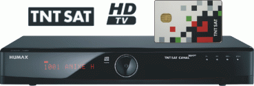 TNT SAT HD + HD Box mit HDD